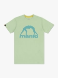 MANTO t-shirt VIBE 25 mint green-azure 
