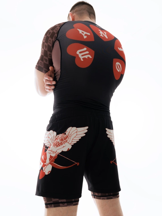 MANTO rashguard TUFF LUV black