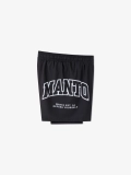 MANTO fight shorts VARSITY black