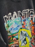MANTO t-shirt IVO schwarz