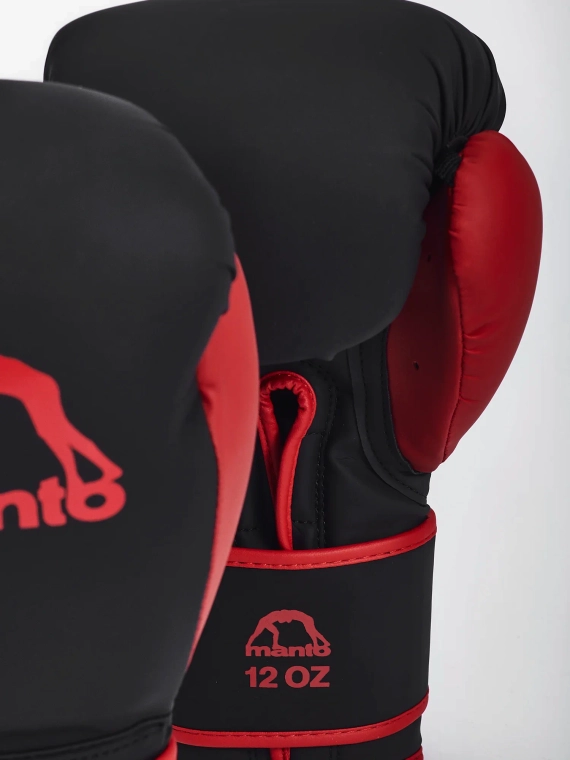 MANTO Boxhandschuhe ESSENTIAL schwarz-rot
