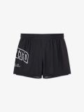 MANTO fight shorts VARSITY black