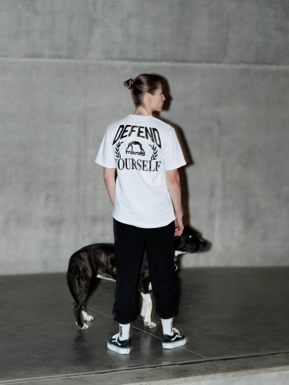 MANTO t-shirt DEFEND 25 weiss