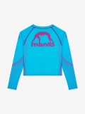 MANTO rashguard PEACEFUL VIOLENCE blue