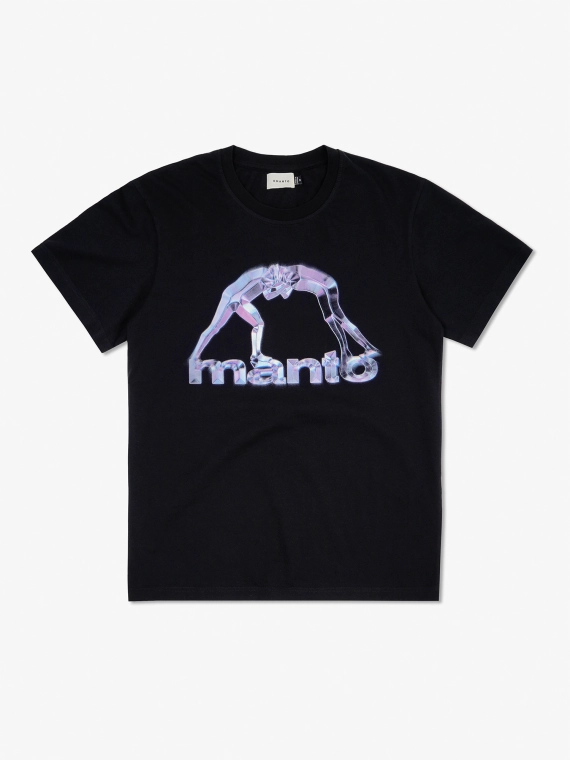 MANTO t-shirt MIRAGE black