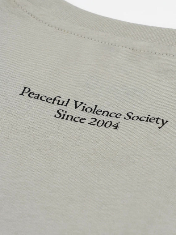 MANTO t-shirt INK light gray 