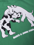 MANTO kinder t-shirt DOGS grun
