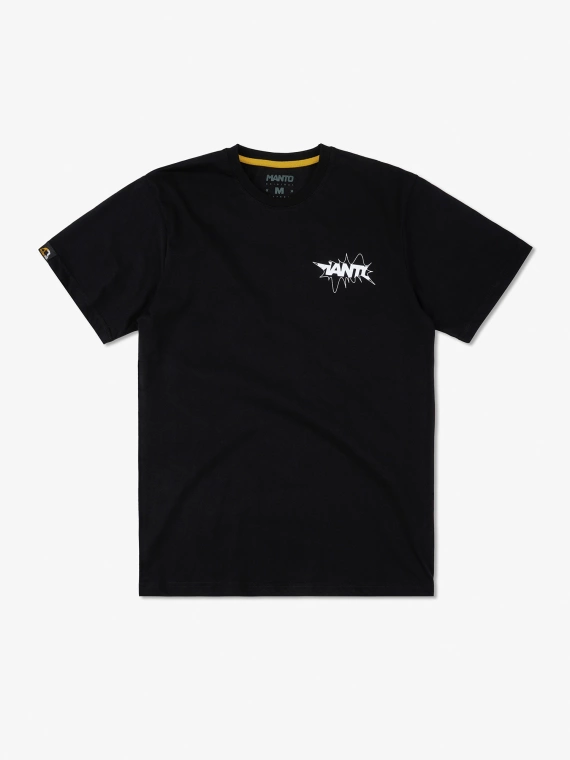 MANTO t-shirt BOOM  black
