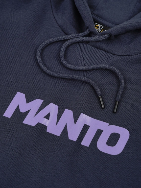 MANTO hoodie PARIS 4 marine blau