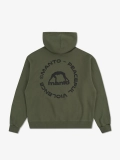MANTO hoodie LABEL 25 OVERSIZE khaki