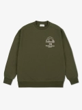 MANTO crewneck SOCIETY khaki