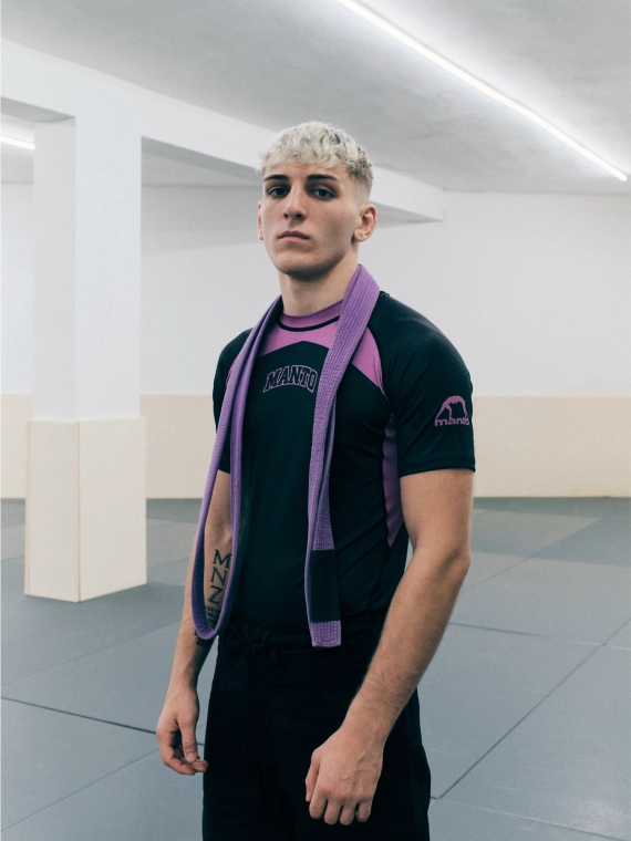 MANTO rashguard RANKED 25 purple