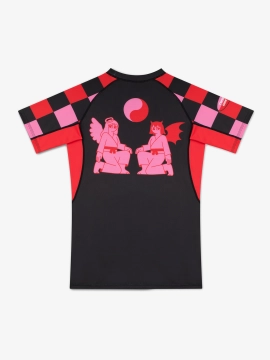 MANTO rashguard TWO SIDES schwarz