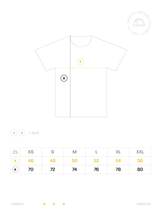 MANTO t-shirt BLAZE weiss
