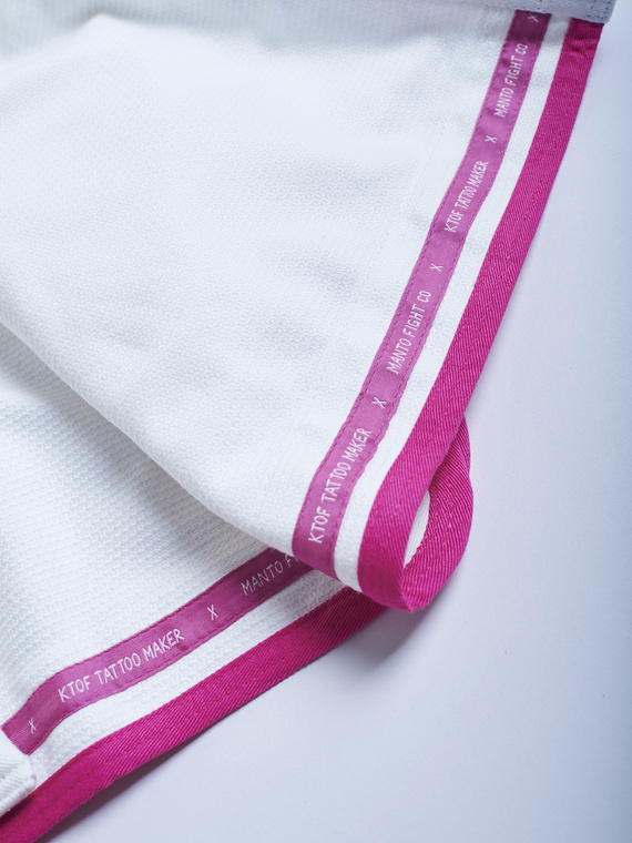 MANTO x KTOF "BALACLAVA" BJJ GI weiss