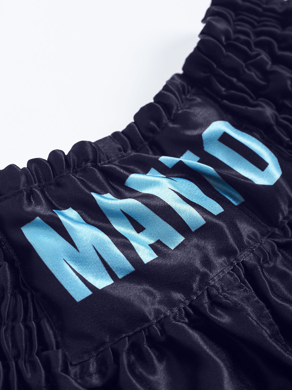 MANTO shorts MUAY THAI DUAL navy blue