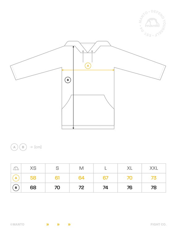 MANTO hoodie LABEL 25 OVERSIZE khaki