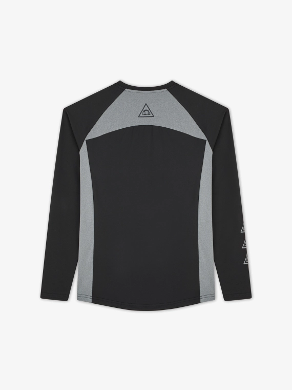 MANTO technical longsleeve LOGOTYPE black