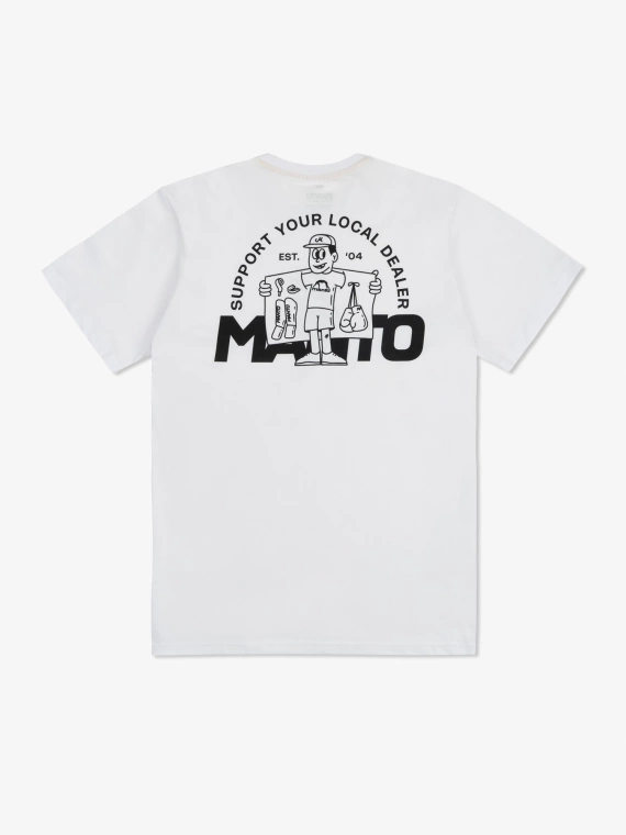 MANTO t-shirt DEALER weiss