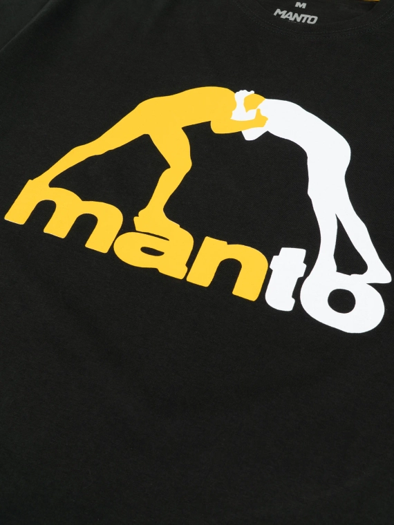 MANTO t-shirt LOGO black onyx