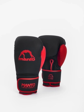 MANTO Boxing Gloves ESSENTIAL black-red