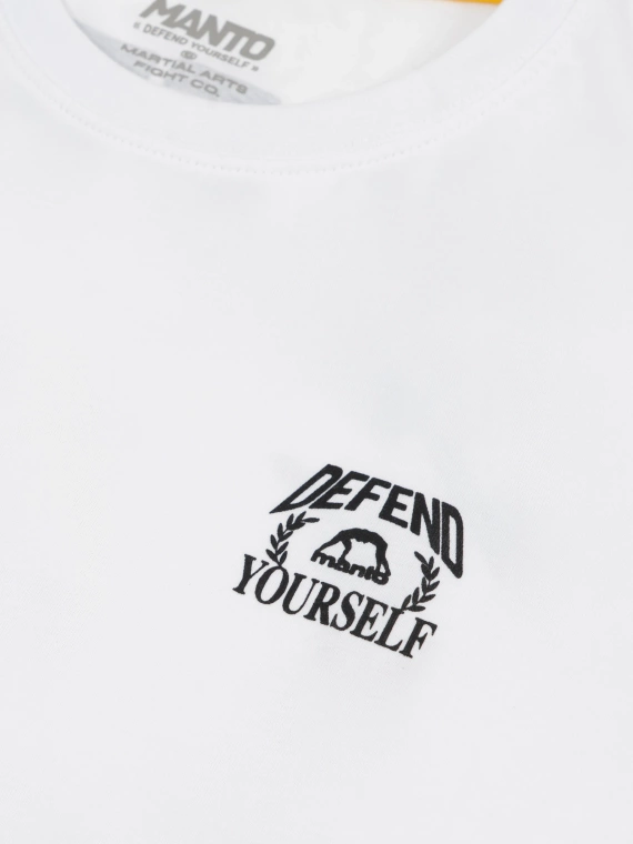 MANTO t-shirt DEFEND 25 weiss