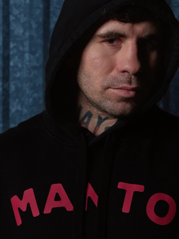 MANTO hoodie ENDURANCE black