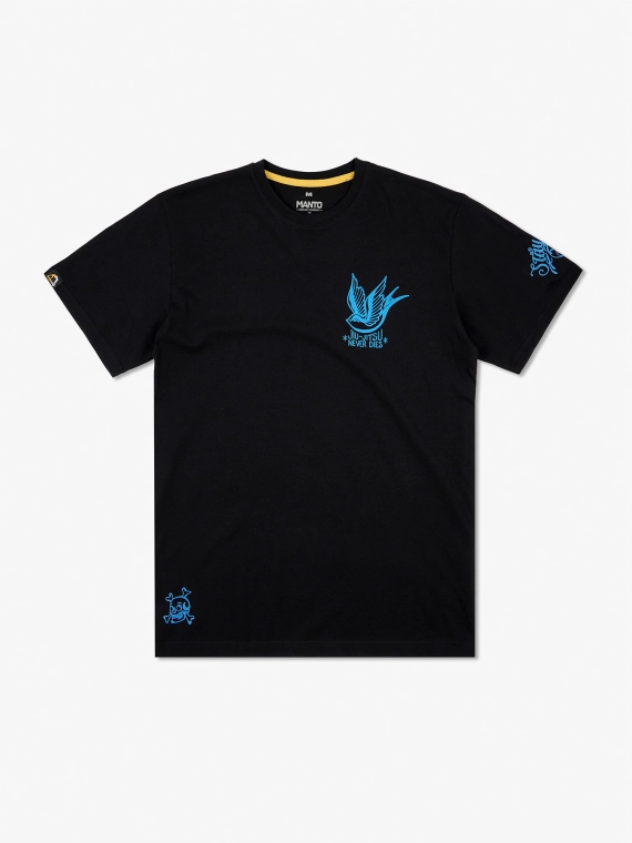 MANTO t-shirt JJ NEVER DIES   schwarz