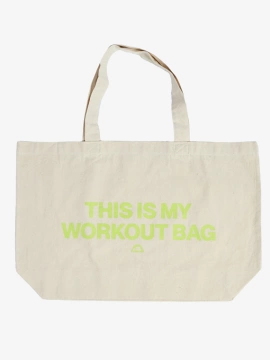 MANTO  tote bag WORKOUT BAG large