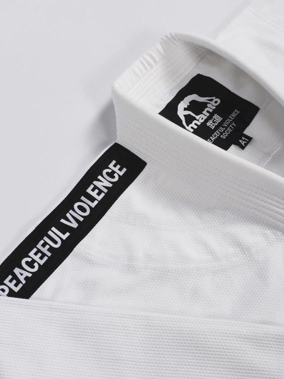 MANTO "SOCIETY" BJJ GI weiss