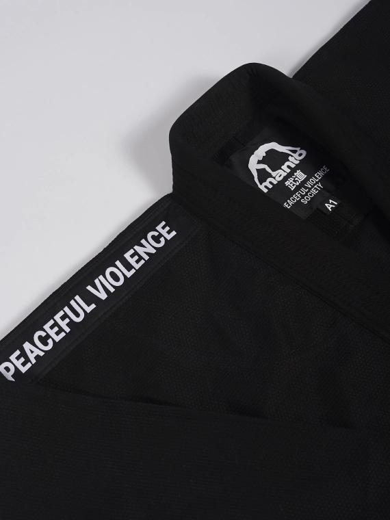 MANTO "SOCIETY" BJJ GI schwarz 