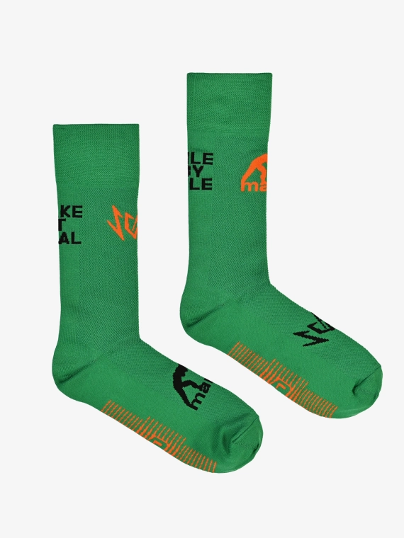 MANTO Socken MILE BY MILE grun