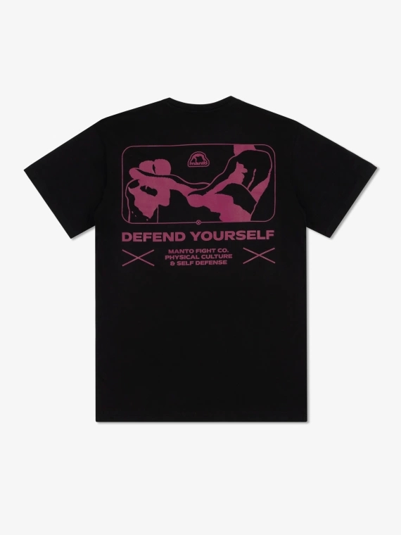 MANTO t-shirt KICKER black