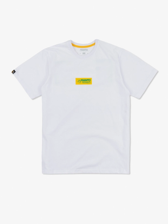 MANTO t-shirt BLOCK 24 weiss