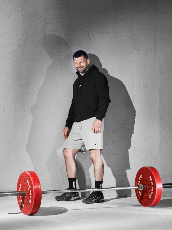 MANTO Baumwollshorts ICON melange