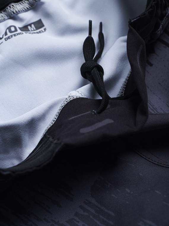 MANTO fight shorts LIVINGS grau