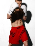 MANTO boxing trunks VARSITY red