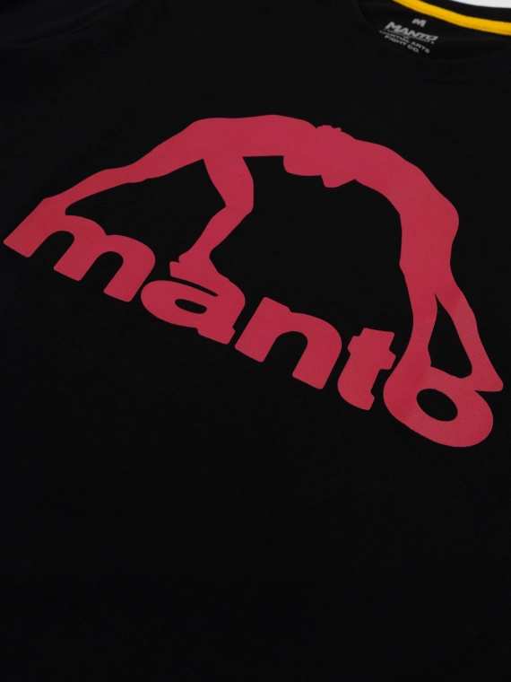 MANTO t-shirt VIBE 25 black-red