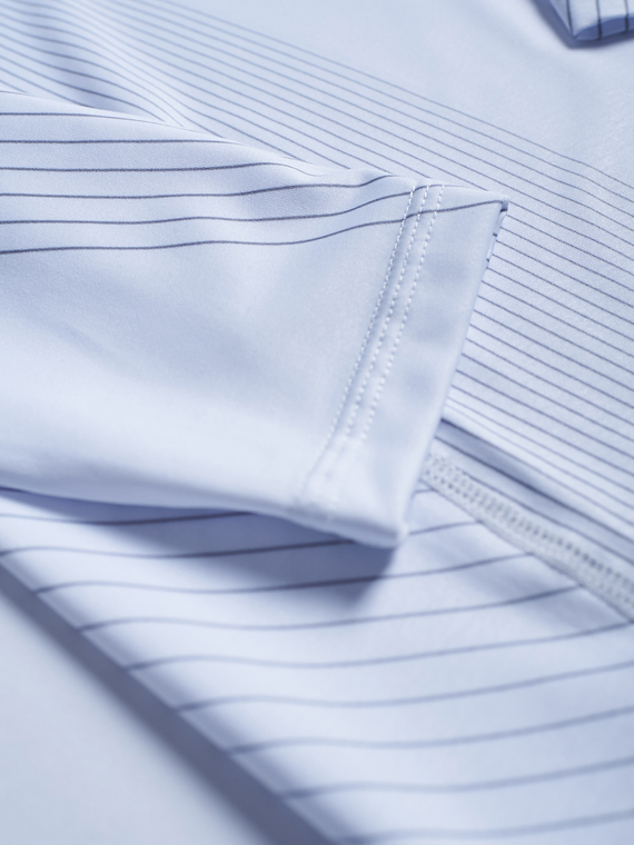 MANTO long sleeve rashguard FLOW white