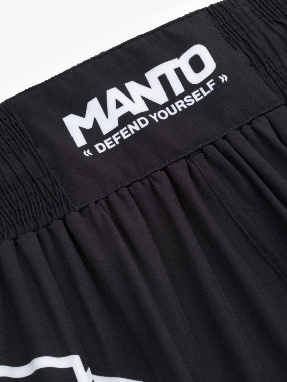 MANTO boxing trunks VARSITY schwarz 