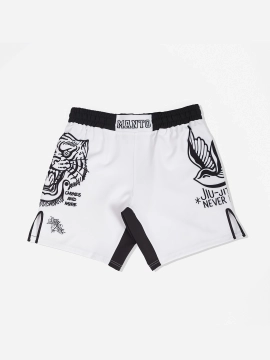MANTO fight shorts MIKO white