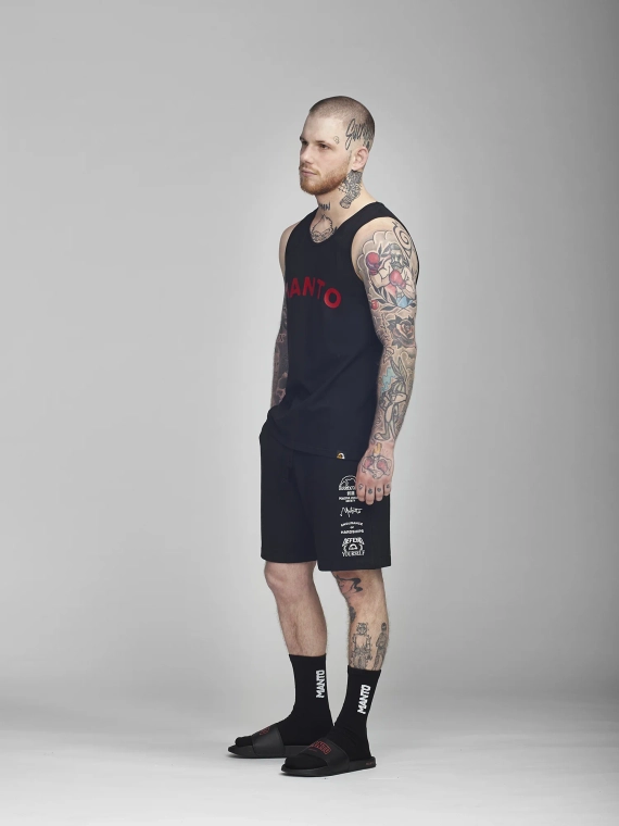 MANTO Muskelshirt ENDURANCE schwarz