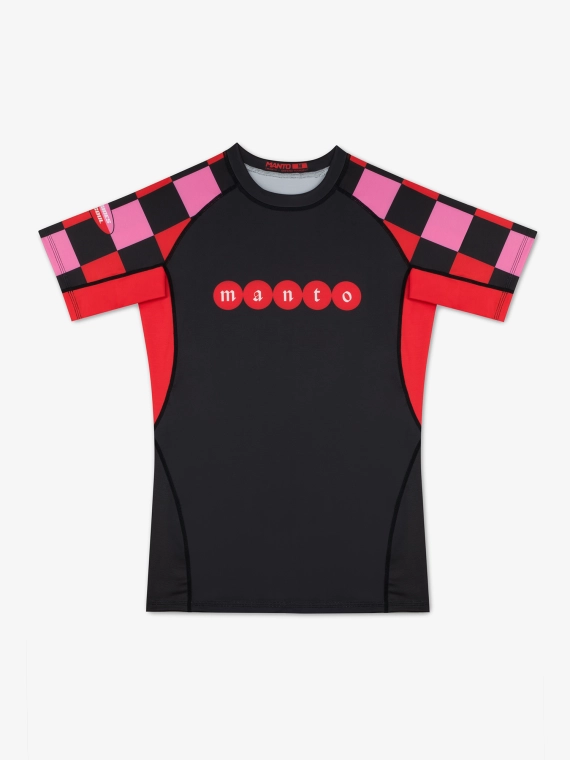 MANTO rashguard TWO SIDES schwarz