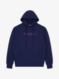 MANTO hoodie PEACEFUL VIOLENCE navy blue