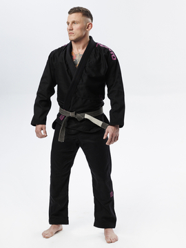MANTO "X5" BJJ GI schwarz - lila