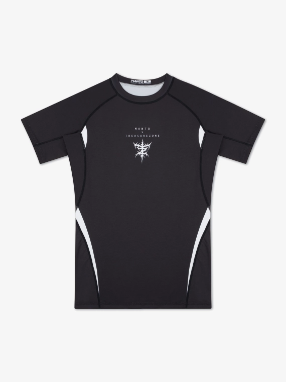 MANTO rashguard TREASURE ZONE black