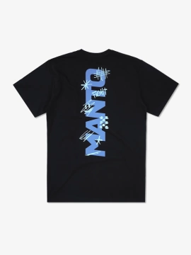 MANTO t-shirt VERTICAL black