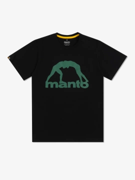 MANTO t-shirt VIBE 25 schwarz-grun