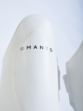 MANTO Shin Guards IMPACT white