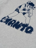 MANTO t-shirt LUTEK WRESTLER heather gray